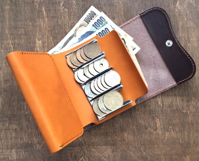 栃木レザー Lien ベリーコインキャッチウォレット 財布 日本製 Lien