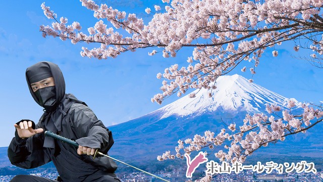 3d動画背景 桜と忍者 Td11 Zoom画廊 米山