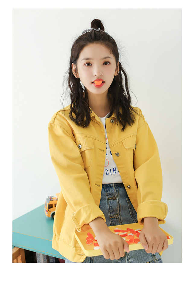 ジャケット レディース デニムジャケット デニム 長袖 無地 ヴィンテージ 大きいサイズ オーバーサイズ カジュアル こなれ感 通勤 オフィス デート お出かけ Officewalaa オフィスワラア レディースファッション スタイル