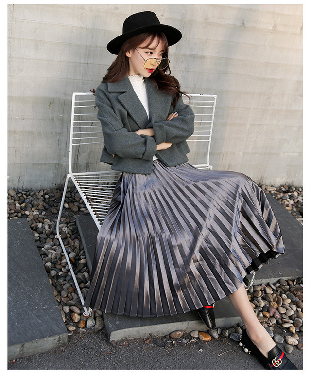 春用 女優愛用 韓国ファッションショート丈チェスターコート 秋冬 Snazzy