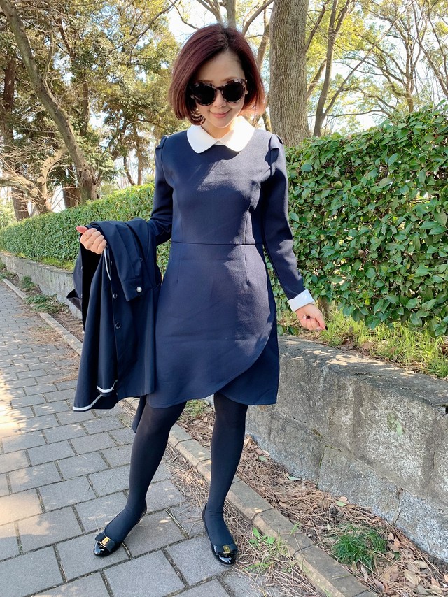 白襟ワンピース Lebonbon11