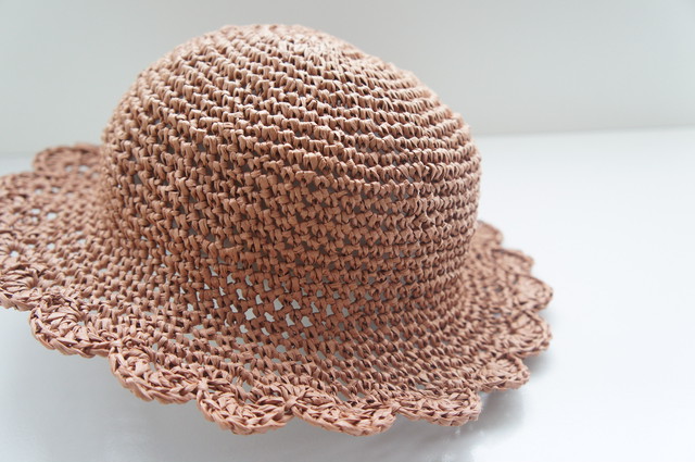 花びら帽s 編み図dl版 ポンポネ