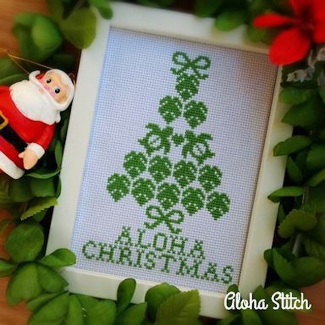 キット ハワイアンクリスマスツリー Aloha Stitch クロスステッチのお店