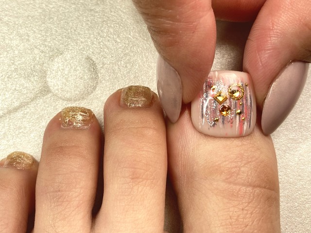 縦ラインネイル フット Bijou Perfect Fit Tip ネイルチップ Zero Gel Bijou