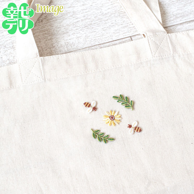 ミニサイズのプペ刺繍ワッペン お花3色 3セット 手作り ハンドメイド ワンポイント アイロン接着 Diy 幸せデリバリー リングピローなどの結婚式アイテム 手芸用品の通販