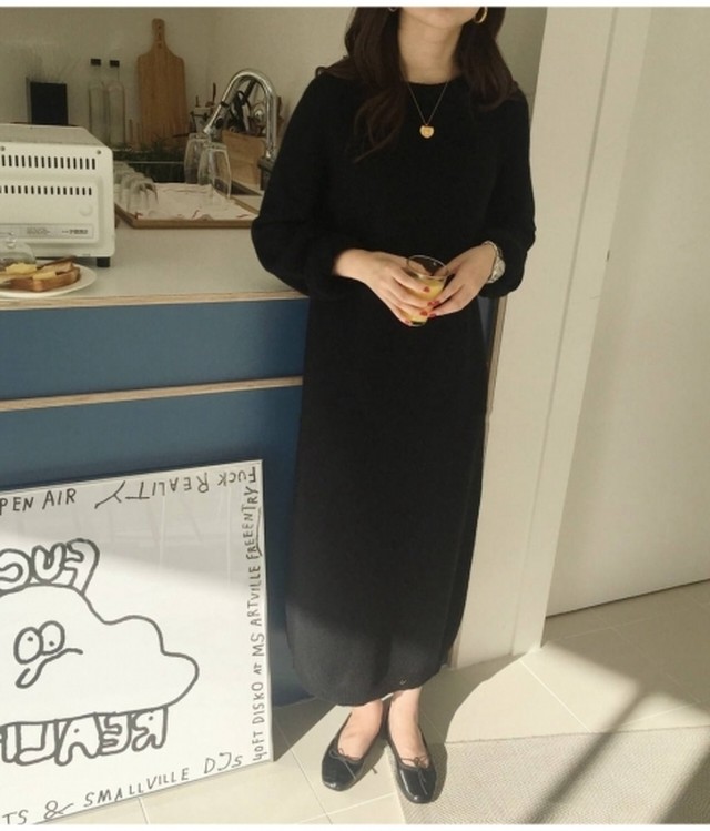 ワンピース ロングニットワンピース ニットワンピ ニットワンピース ロングワンピ ロングワンピース 大きいサイズ ぽっちゃり 秋冬 冬 ワンピース ロングニットワンピース ニットワンピ Leaflower 001 リーフラワー レディースファッション専門店