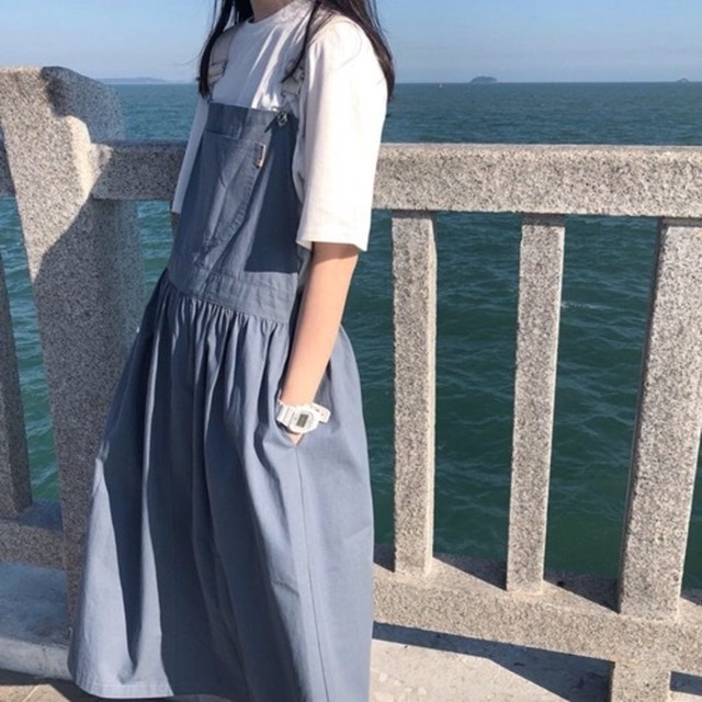 オールインワン サロペット レディース ファッション 春 夏 秋 10代 代 30代 体型カバー ハイウエスト かわいい エレガント レトロ ボヘミアン カジュアル ゆるカジ 先取り 秋コーデ ヘビロテ 海 リゾート 旅行 おでかけ デート 女子会 全2色 Uki Uki