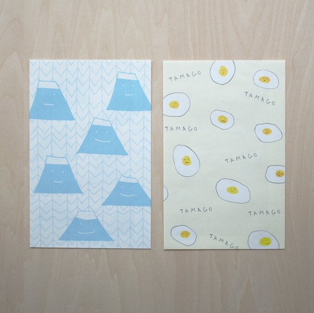 おっそわけ袋 イキモノじゃない シリーズ ５柄各１枚入り ステキな親バカproject