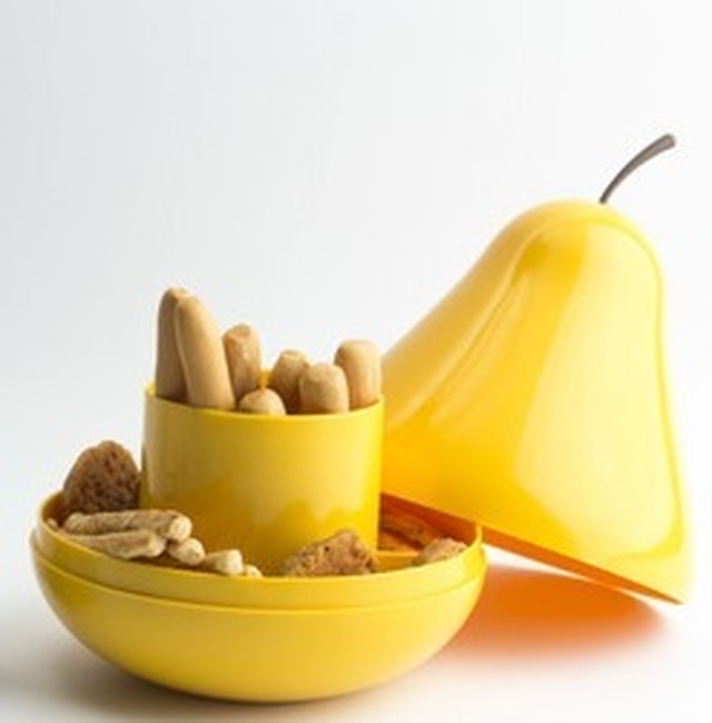 即納 小物入れ 洋ナシ型 ペンホルダー 収納 デスク 整理整頓 ダイニング リビング 子ども部屋 Abs グリーン イエロー かわいい キュート ギフト プレゼント Coloring Life