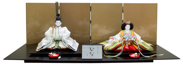 「清水久遊」作 親王飾り