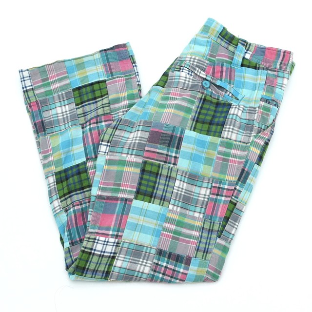 00s CLH CLENCH check patchwork slacks