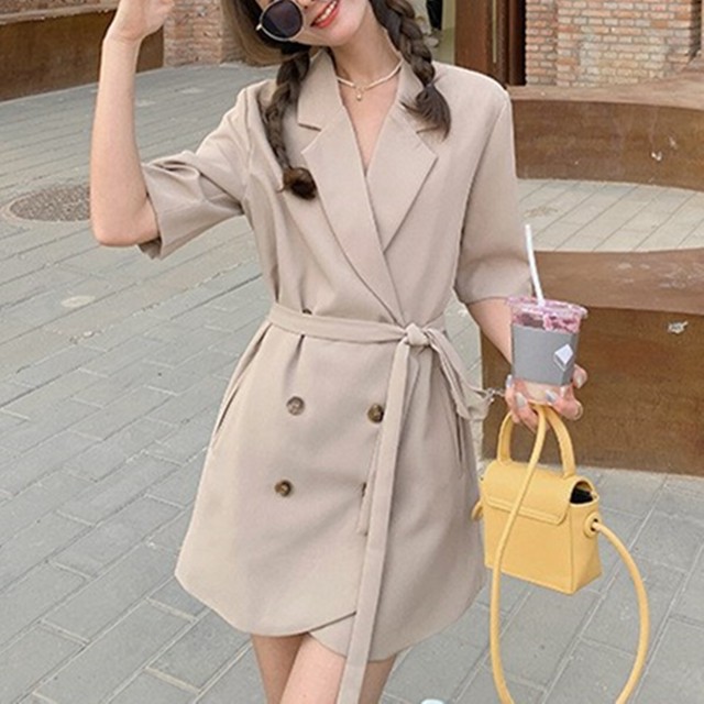 Dress 流行最先端 着痩せ人気デザイン着心地よいデートワンピース2色 N 0105 Nanastyle