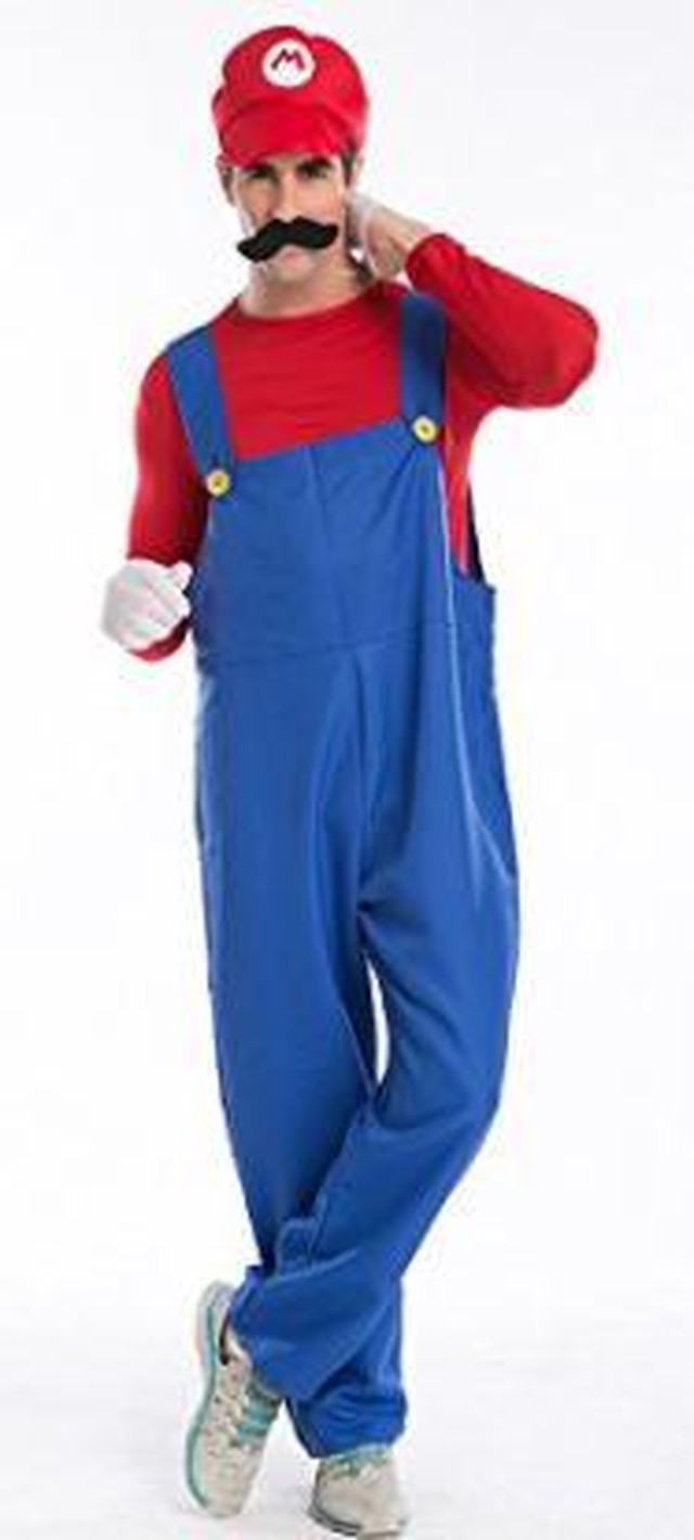 なりきり マリオ コスプレ 男女セット ハロウィン 仮装パーティ 後夜祭 クラシーヴァヤ ジャパン