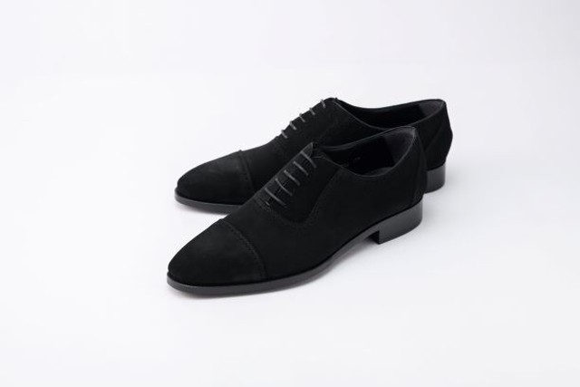 ORG-008S BLK <adelaide brogue suede>