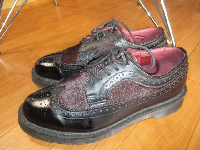ドクターマーチン Nash ハラコ ２トーン シューズ ブーツ Uk６ ２５センチ 美品 Redroof