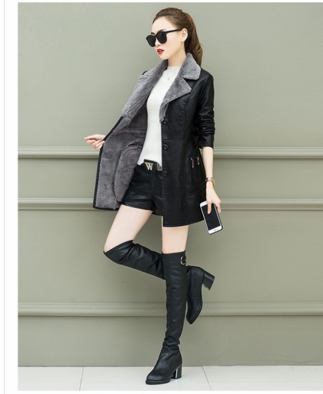 冬服 韓国 レディース レザーコート ロングコート 着痩せ 40代 冬 韓国風 レディース オーバーコート 50代 アウター 上品 Basecamp49