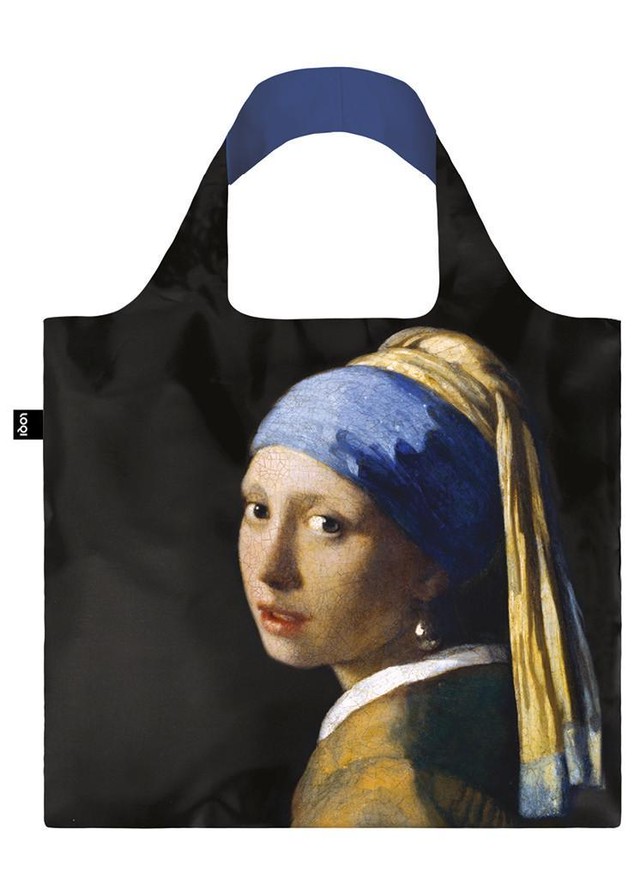 LOQI エコバッグ Vermeer Girl with a Pearl Earring Tote Bag