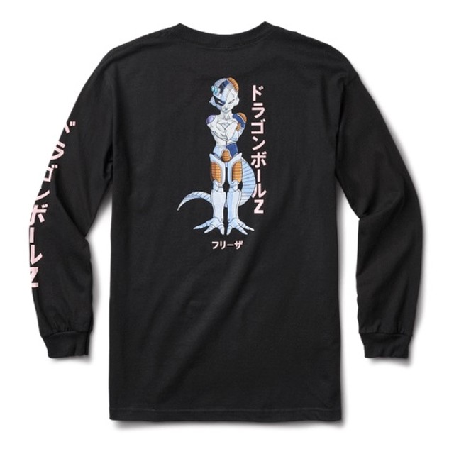 Primitive X Dragon Ball Z Mecha Frieza Black Long Sleeve T Shirt プリミティブ X ドラゴンボールz コラボ メカフリーザ ブラック ロングスリーブ Tシャツ Pretzels Skateboard And Culture