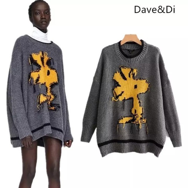 ウッドストックオーバーニット Srzn