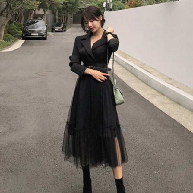 長袖ワンピース ワンピース 長袖 二次会 長袖ワンピース ドレス パーティードレス ワンピース ロング 袖あり Kh 21 Shopmall To You