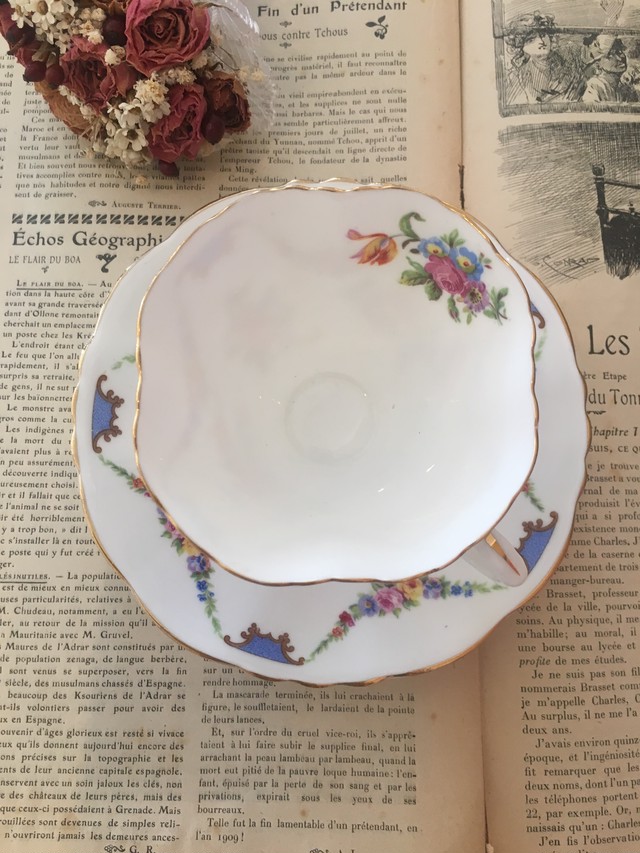 イギリス Hammersley Co カップ ソーサー フランス雑貨chouchou イギリス Hammersley Co カップ ソーサー フランス雑貨chouchou