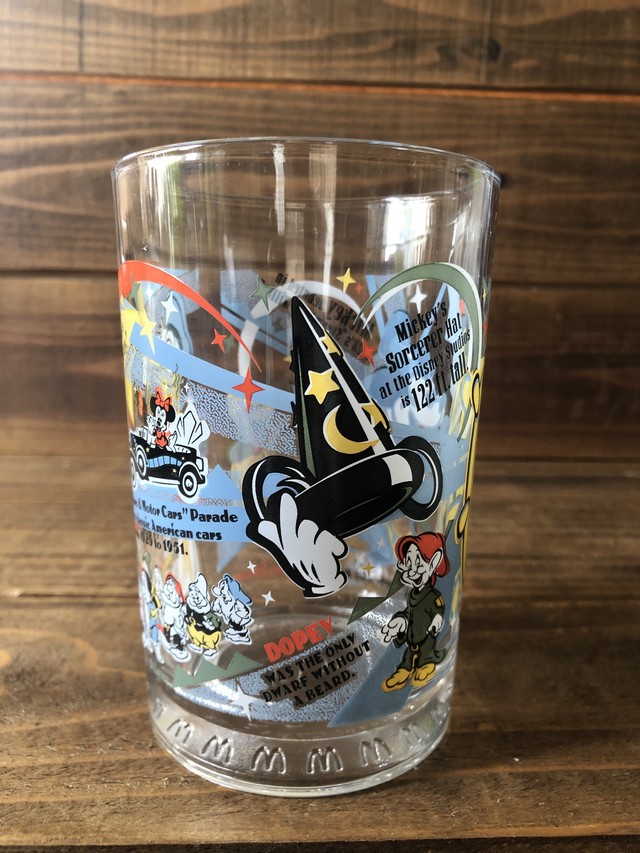 Walt Disney 100 Year Of Magic Mcdonald S Glass Mickeymouse ウォルトディズニー 100周年 マクドナルド グラス ミッキーマウス Motorrock Kustomshop Fu Z Korner