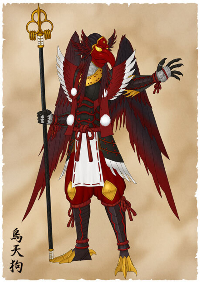 Youkey Ks002 烏天狗ポストカード 大怪店webギャラリー