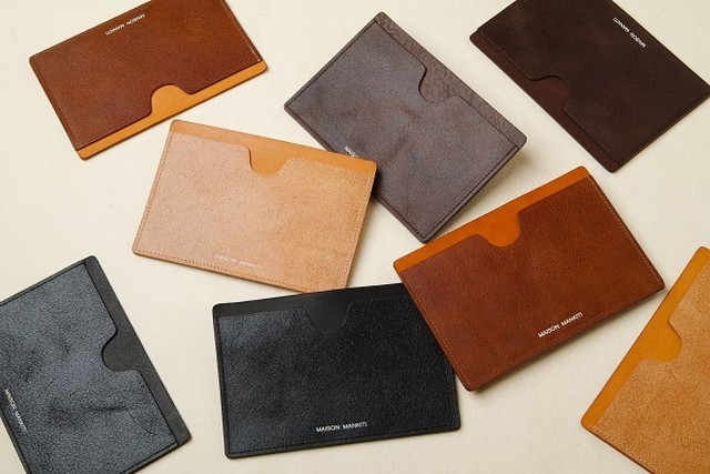 レザー通帳ケース １冊入タイプ Passbook Case Maison Mankiti メゾンマンキチ