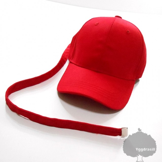 ロングストラップ 帽子 赤 超長 ロゴ G Dragon着タイプ Gd Bigbang ビッグバン好きに レッド キャップ セレクトショップ ユグドラシル