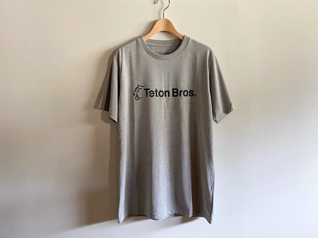 Teton Bros ティートンブロス Standard Logo Tee Men メンズ 半袖tシャツ Gray Unite ユニテ