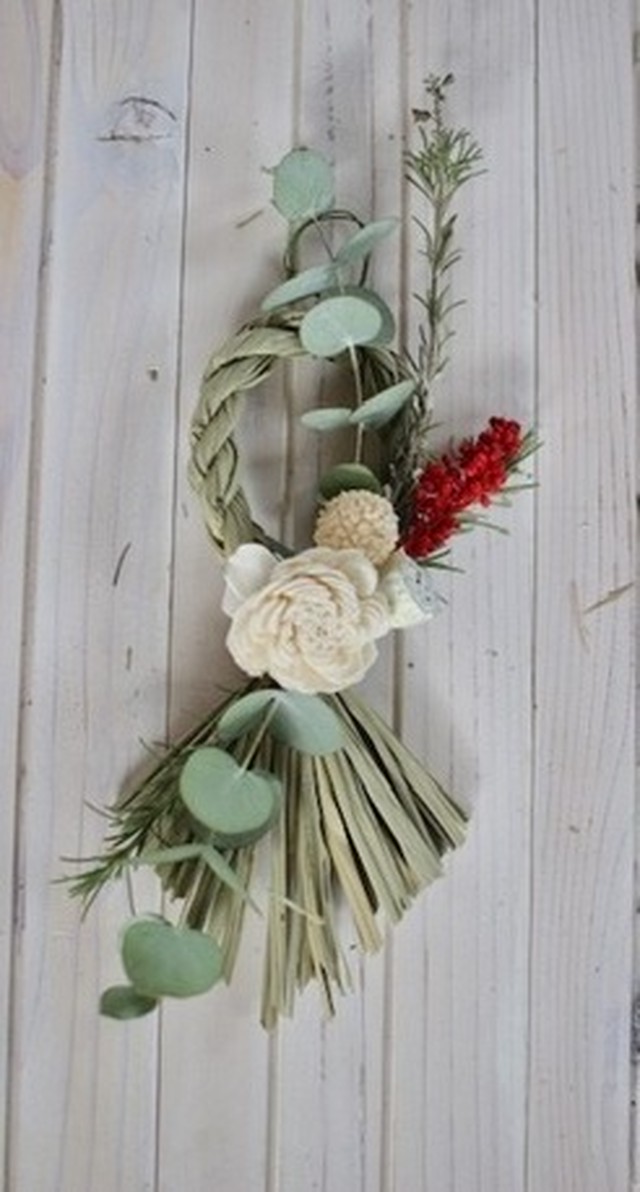 しめ縄アレンジ 雫型 Fiora