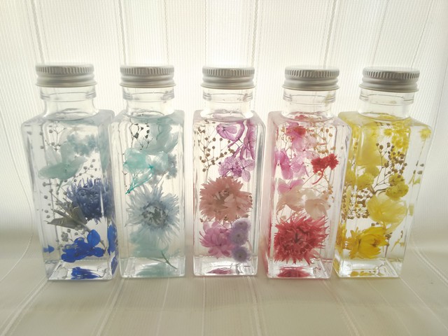 ディズニープリンセス風ハーバリウム オーロラ姫 Makiamacaron