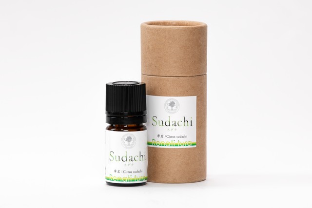 徳島スダチ精油 3㎖ ( Citrus sudachi essential oil )