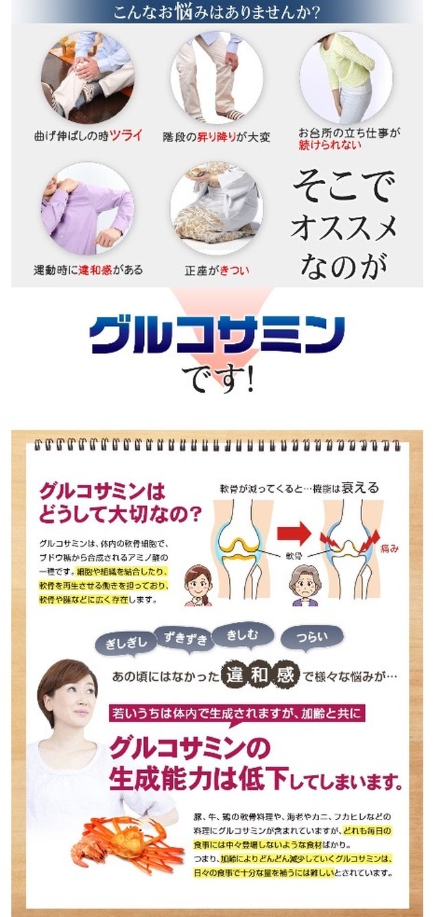 プロテオグリカン 北海道産 鮭由来 2型コラーゲン配合グルコサミン コンドロイチン Msm 約1ヵ月分 Highbridge