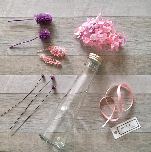 キット ハーバリウム Rest レスト イエロー オイルなし Kahoku