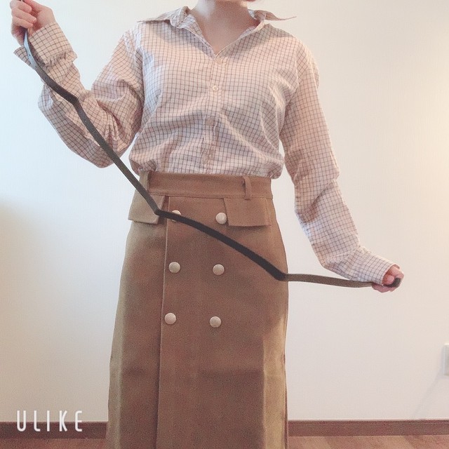 韓国風Aラインスカート【korean A-line skirt】