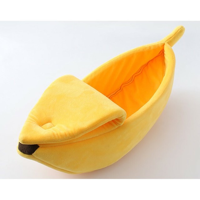 Pt 02 ペット ベッド ベット 犬 猫 クッション 可愛い インテリア バナナ Coloring Life