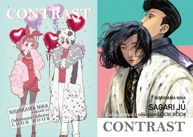 Contrast ファッションイラスト集 人畜無害 マル十商店