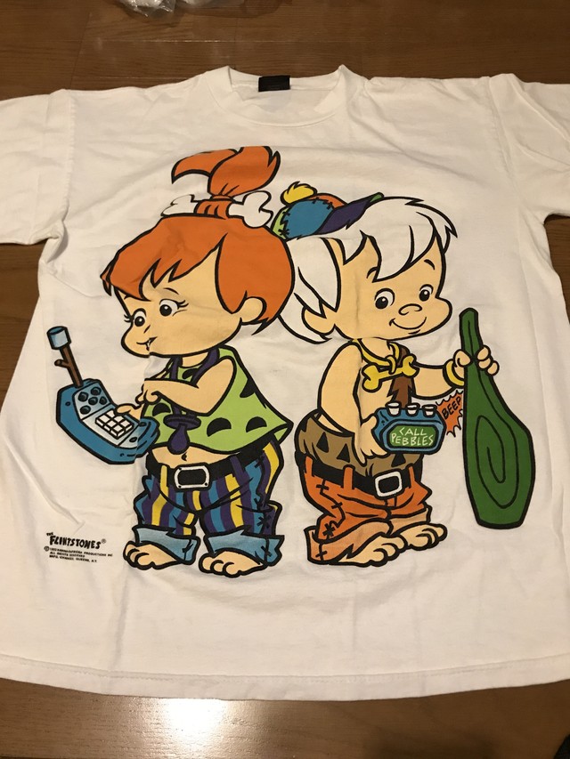 90年代 フリントストーン Tシャツ Xl Bigpink1919