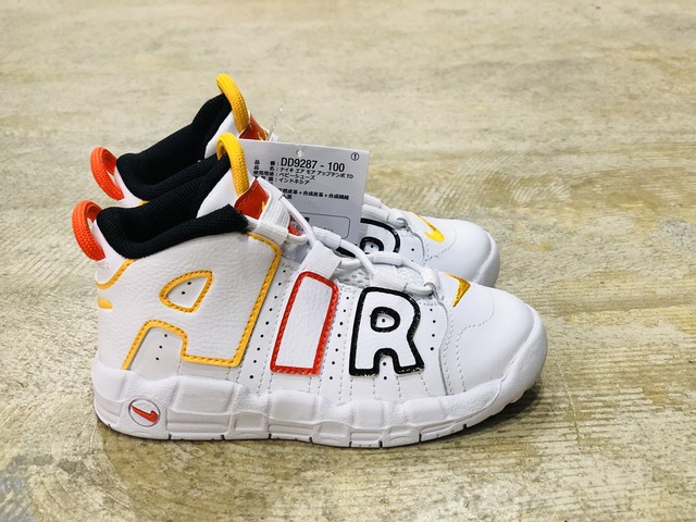 Nike Air More Uptempo Td Rayguns ナイキ エア モア アップテンポ ロズウェル レイガンズ Td Dd9287 100 Inception