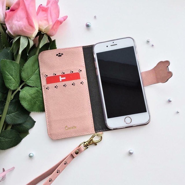 Iphone ケース カバー スマホケース 可愛い キュート 猫 ねこ Cat おしゃれ 7種 白 桃 ピンクベージュ 赤 青 茶 黒 Iphone 7 8 X Xs Xr Yn 8 57 Dress Sugar Moon