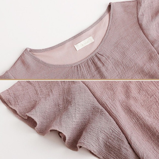 ワンピース レディース マキシ丈 半袖 ゆたっり 大きいサイズ 着痩せ 春 夏 シンプル オシャレ Rb R3 04 Sa03 0074 Redbell