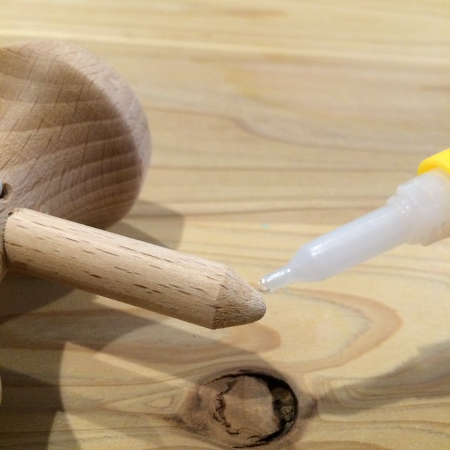 説明文の一読をお願いします けん玉購入時 けん先保護 Spike Glue Su Lab Kendama Shop