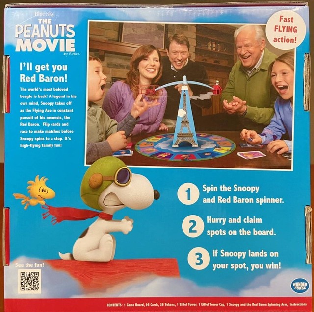 和訳付 スヌーピー ピーナッツ ムービー フライングエース ボードゲーム Snoopy Peanuts Movie Flyingacegame Boardgame 海外アニメ 映画のボードゲームショップ Cocktailtoys カクテルトイズ