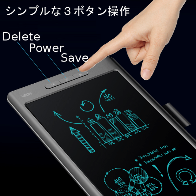 Diginote Pro 電子パッドがスマホと連動 イラスト好きにはたまらない 10インチ 電子ノート 電子タブレット スマホ連動 スマートタブレット Mk Tradeオフィシャルショップ