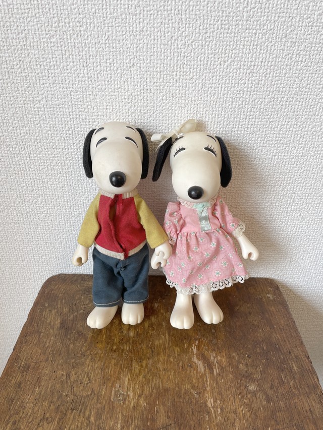 Snoopy スヌーピー ヴィンテージドール Snoopy Maisonqueque