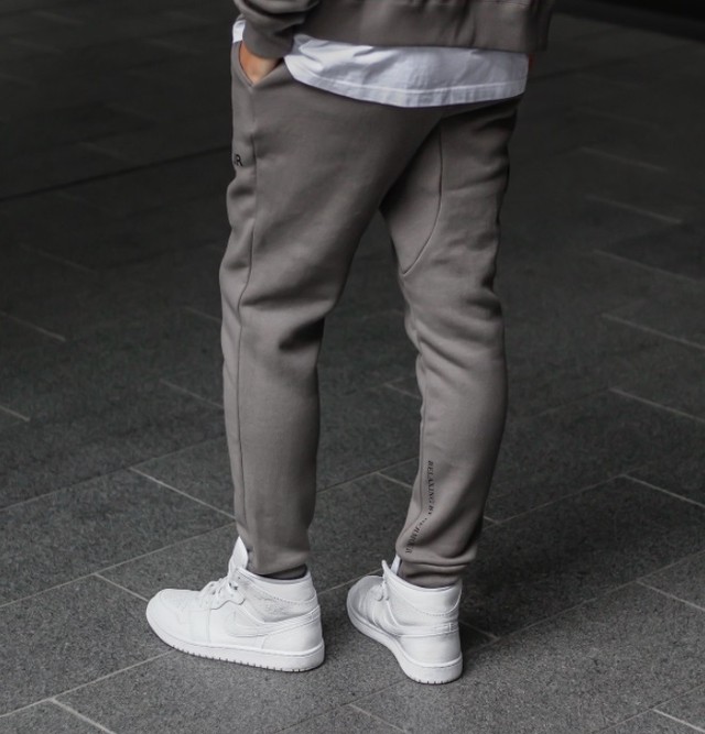 Hermour エムール Wool Lining Sweat Pants He 071 スウェットパンツ グレー メンズ Brillante ブリランテ