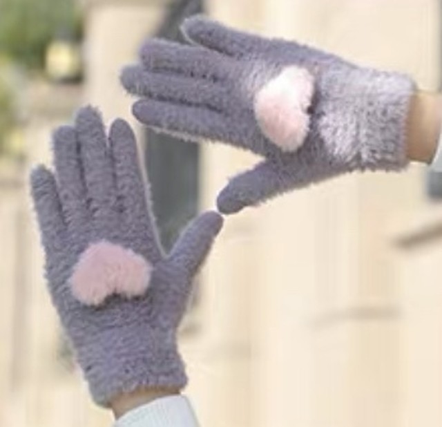 レディースファッション 手袋 5本指手袋 スマホ対応 7色 秋冬コーデ 新作 More Lluze モア ルーゼ