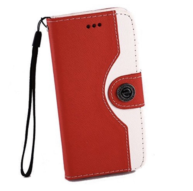 Iphoneケース Iphone6 6s 赤 白 手帳型 Fashionnshop