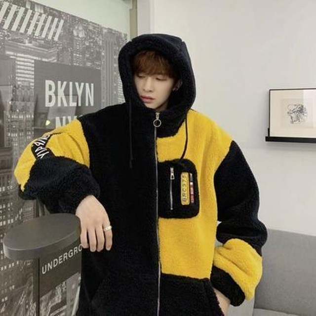 ロゴ モコモコアウター ジャケット メンズ 人気 送料無料 Jb 1